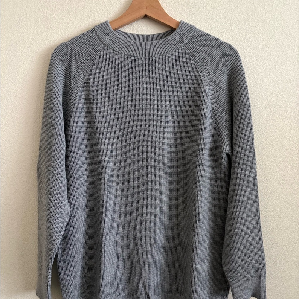 Ministry of Supply Women’s Crewneck Sweater in Gray